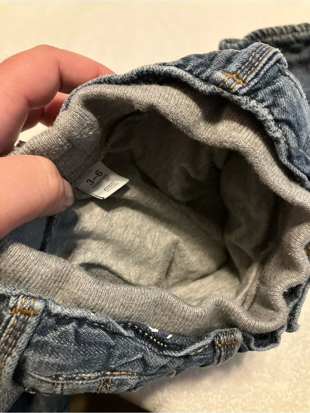 Kids Dark Blue Denim Jeans - Picture 4 of 5